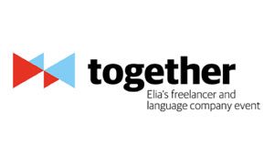 Logo pequeño evento de traducción together