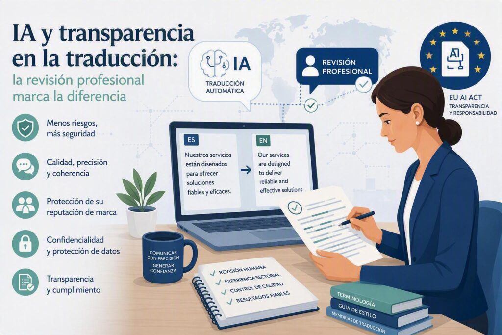 IA y transparencia en traducción